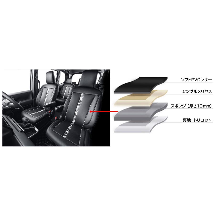 Artina/アルティナ スポーツラインシートカバー AZワゴン　品番：9523※要適合確認必要