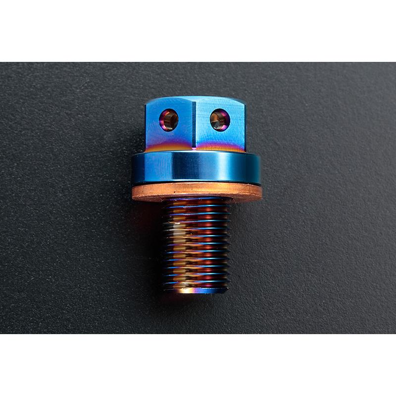 ケースペック DIGICAM/デジキャン チタンドレンボルト M12xP1.5 GR