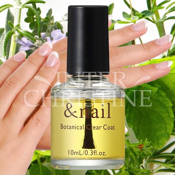 アンドネイル（&nail） ボタニカルクリアコート 10ml＜爪保護液