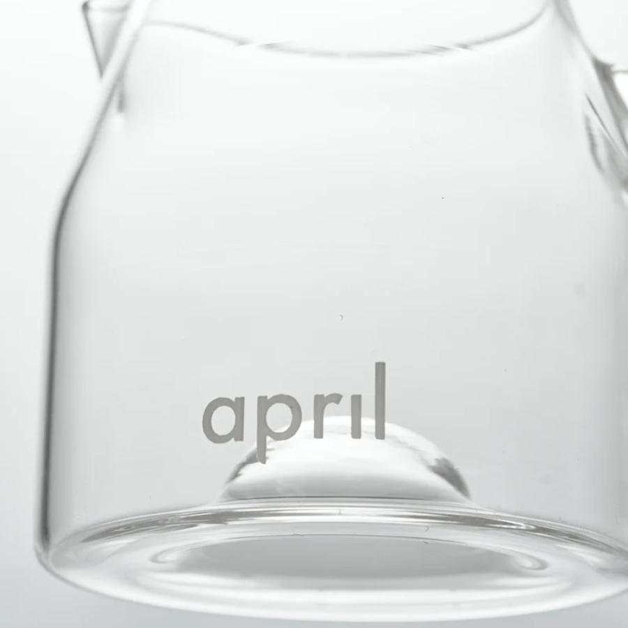 April Glass Server エイプリル ガラスサーバー 400ml 耐熱ガラス コーヒーサーバー |  | 13