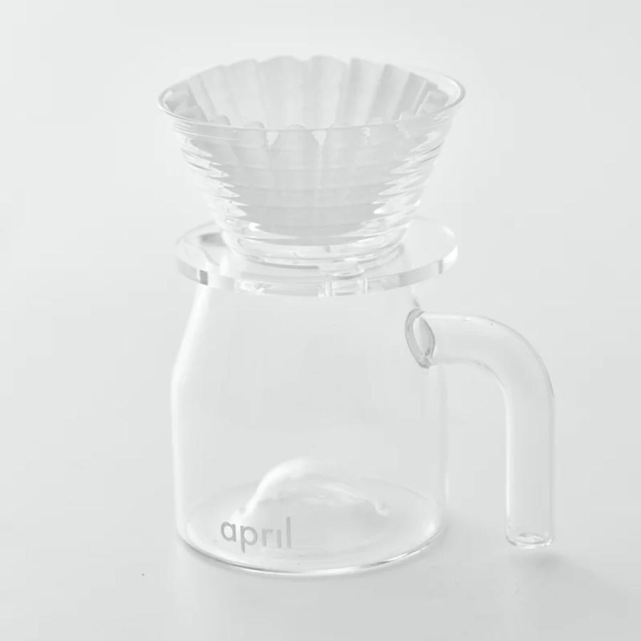 April Glass Server エイプリル ガラスサーバー 400ml 耐熱ガラス コーヒーサーバー |  | 14