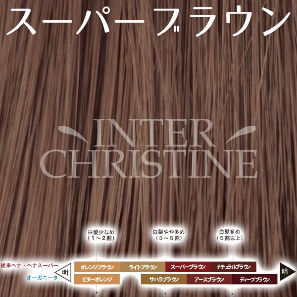 ヘナ【スーパーブラウン】 100g×9袋 スーパーブラウン（早染め）｜グリーンノートヘナスーパー｜ヘナ