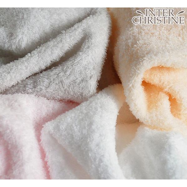 おぼろタオル　専顔タオル　全4色（ホワイト・ピンク・シナモン・ライトグレー）洗顔タオル 蒸しタオル やわらかい 日本製｜inter-c｜08