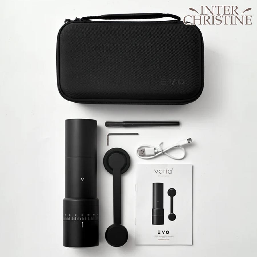 Varia バリア EVO Hybrid Grinder グラインダー GEN2（第二世代）(ブラックorホワイトorシルバー) KURASU コーヒーミル コーヒーグラインダー ハンドミル |  | 18