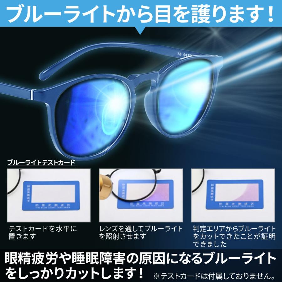 ブルーライトカットメガネ PC眼鏡 パソコン メガネ メンズ レディース