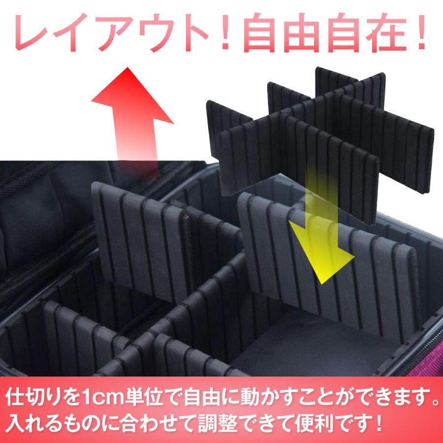 メイクボックス 大容量 持ち運び 子供 ブランド プロ用 メイク収納
