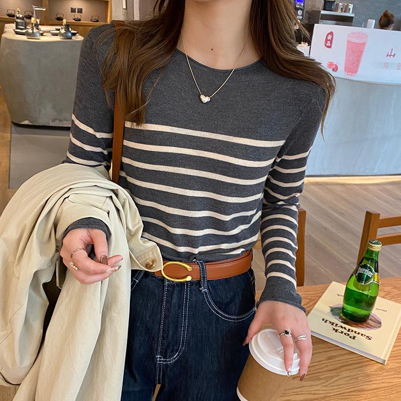 ニット 秋 冬 春 レディース ニットトップス クルーネック ニットプル