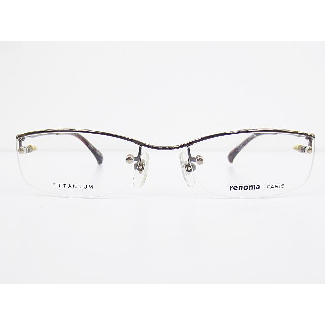 ∞【デッドストック】renoma レノマ 眼鏡 メガネフレーム 25-RB8 52