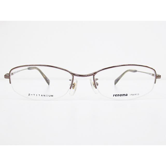 ∞【デッドストック】renoma レノマ 眼鏡 メガネフレーム 25-RB4 52 