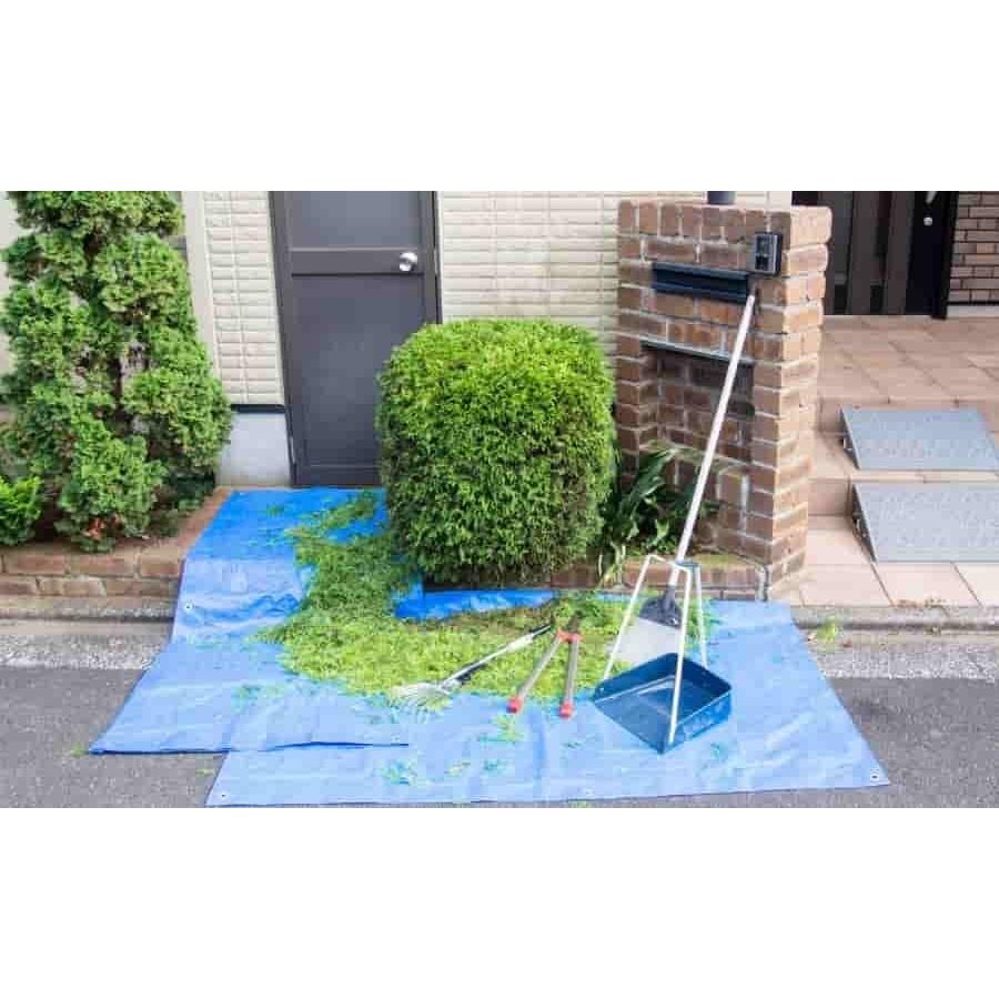 ブルーシート #3000 5.4m x 7.2m （5枚） 厚手 防水 シート 防水シート