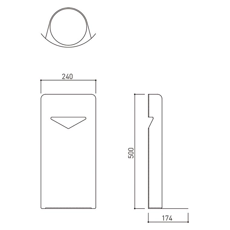 SK-FEB-FG220C ホワイト 消火器ボックス 事務用品 消火器 ボックス 収納 収納ボックス スチール 消火器プレート 箱 カバー 家庭 消 爆買_4