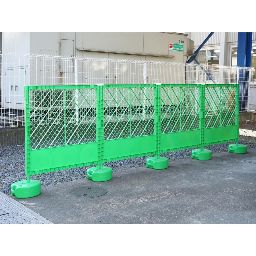 【中古品】プラスチックフェンス プラフェンス 100cm×118cm 黄色 30枚 ガードフェンス グリーン 工事現場 建築 バリケード プラスチックフェンス フェンス バリケード 工事現場 仮囲い ガード