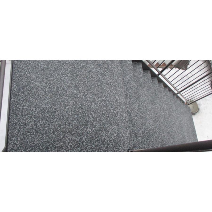 ハート融雪マット 階段用L M13015GB 厚20mm×幅300mm×長1500mm 融雪