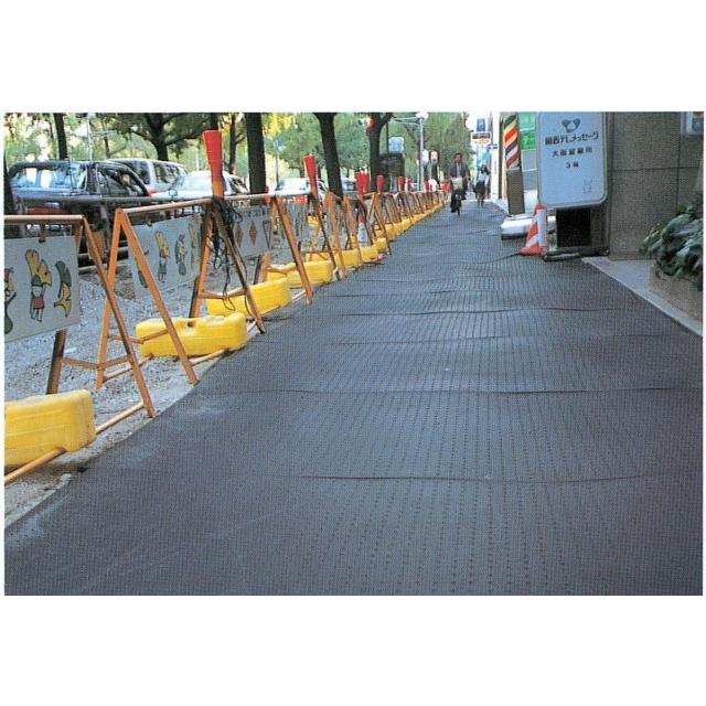 ブラックターフ 20mm厚×1m幅×2m 日東化工 ゴムマット 養生 ブラックターフ 20mm厚×1m幅×2m 日東化工 ゴムマット 養生