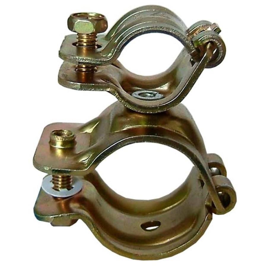 パイプくめーる φ19.1Xφ34.0?38.1 首振 80個セット パイプクランプ クランプ 固定金具 金具 工具 パイプクランプ クランプ 爆買