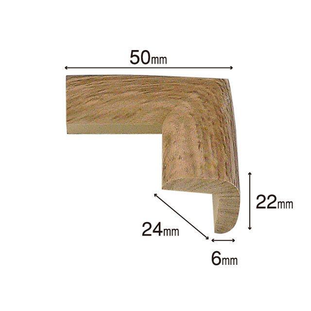 安心クッション コーナー用 細 木目 （30個セット） カーボーイ／トラスコ中山 養生材 養生資材 養生用 保護材 ガード  養生材 養生資材 養生用｜inter-shop｜02