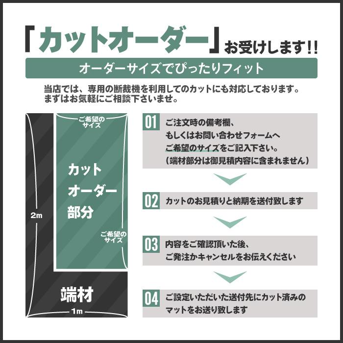 アラオ ワンツーマット 厚さ 10mm × 幅 1m × 長さ 2m ゴム 養生 シート