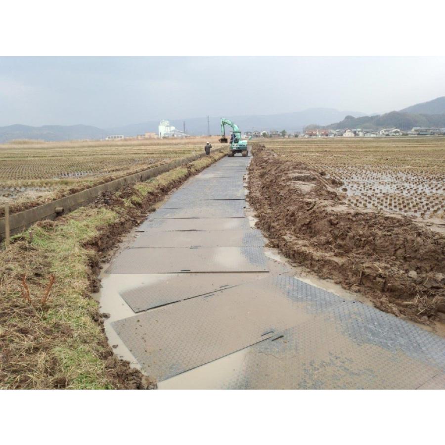 軽量Wボード 4×8 1219mm×2438mm（2枚〜出荷）業務用 樹脂製敷板 樹脂敷板 プラシキ プラ敷板 プラスチック敷板 工事 現場 ...