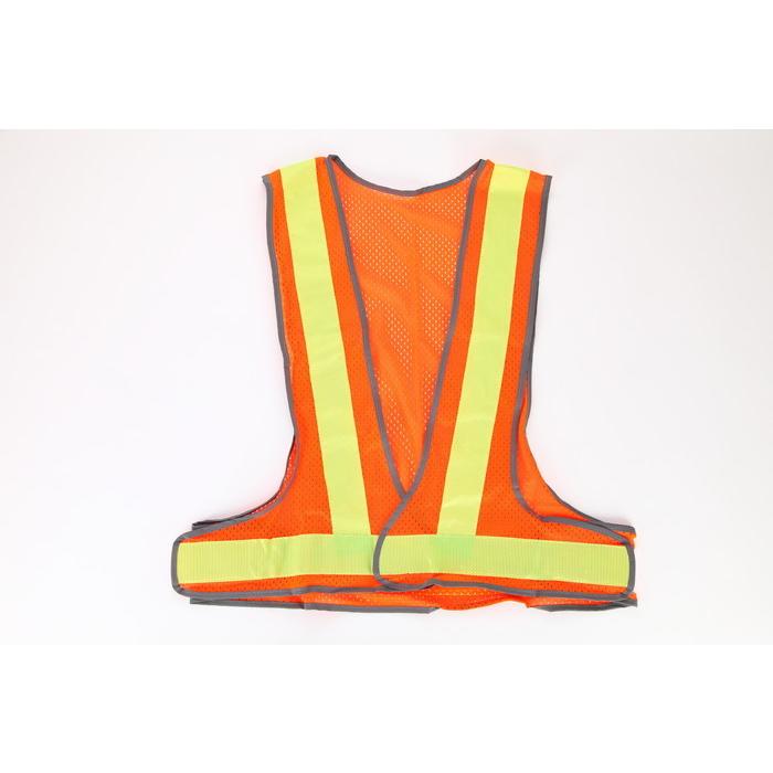 オールシーズンメッシュベスト「軽涼」 オレンジ メッシュ / ライム