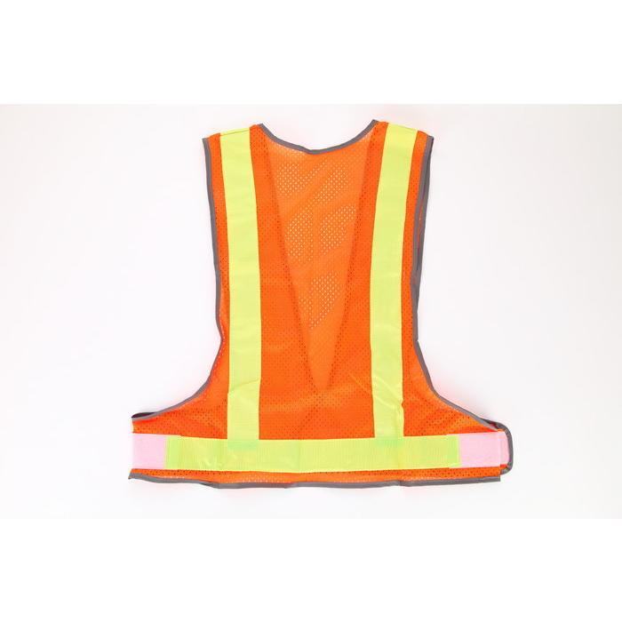 オールシーズンメッシュベスト「軽涼」 オレンジ メッシュ / ライム