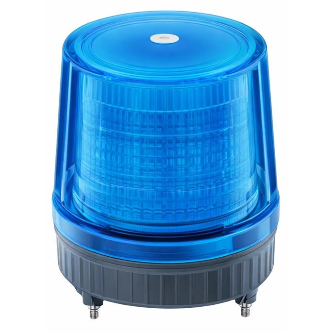 パトライト　回転灯　青 LED回転灯(100V) 青 1個 kmn-bs-056 回転灯 led 警告灯 パトランプ