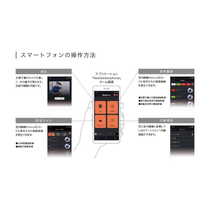 ナスタインターホン ホワイト ks-dp01u-w 業務用 作業用 仕事用 