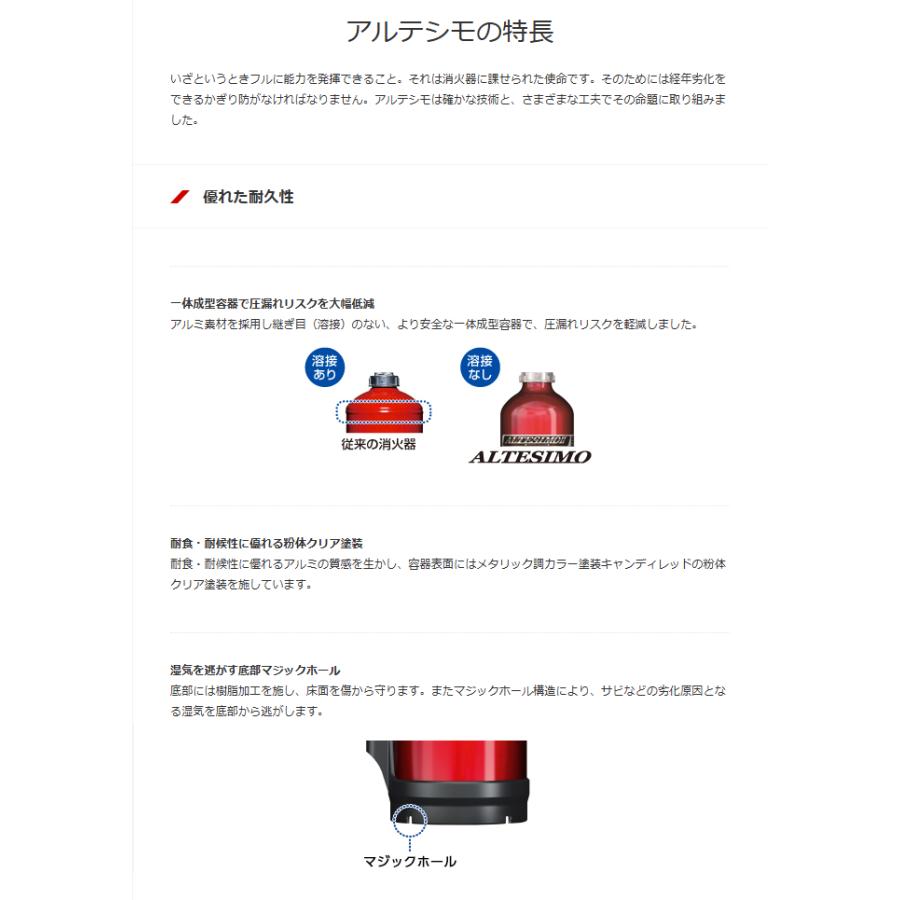 モリタ宮田工業 蓄圧式粉末ABC消火器 MEA4 【20本〜限定価格】 mmk-001