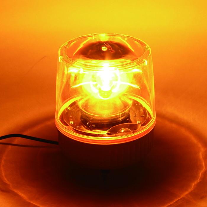 かっつ　黄色回転灯 ALTEED / LED回転灯/LED60発搭載円筒型/フラッシュライト