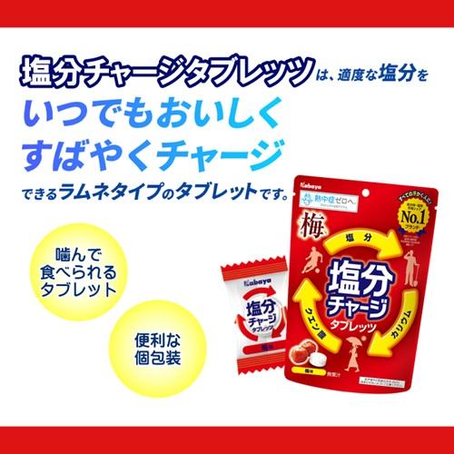 昭和商会 塩分チャージタブレッツ 梅味 81g(26粒)×6袋セット N25-28