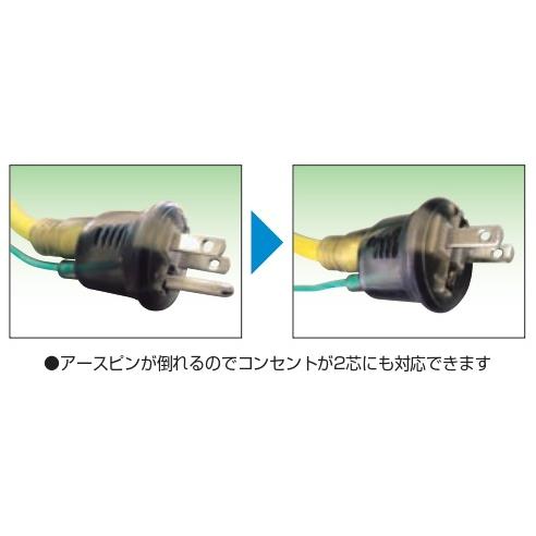 投光器 2芯3芯兼用型 110Ｖ 500Ｗ 5ｍコード 6個セット sawa-0173-3 (法人・個人事業主様限定) 業務用 工事現場 建築現場 建設現場 土木工事 工場 爆買_1