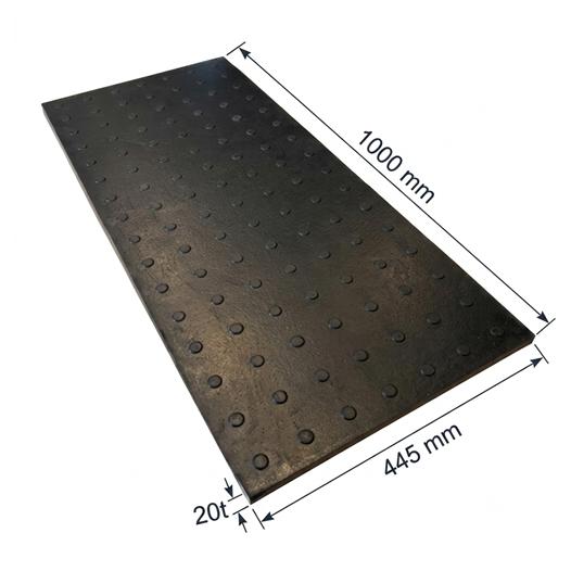 らくらくマットミニ 20mm厚×445mm×1000mm （数量限定） ゴムマット