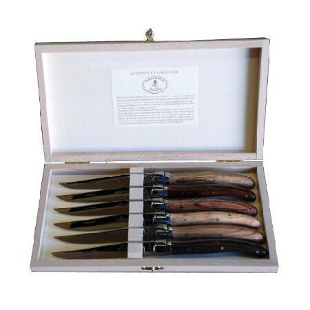 Set of 6 authentic French Laguioleステーキナイフby Jean Set of 6 authentic French Laguioleステーキナイフby Jean