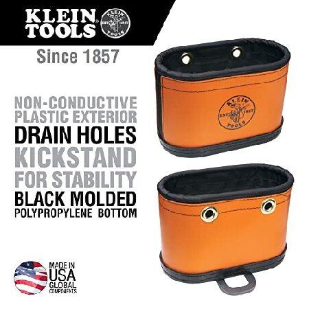 【並行輸入品】 クラインツール5144bhb hard-body Oval Bucket withキックスタンドの画像