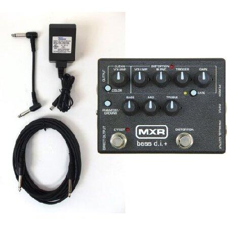 並行輸入品】 MXR M80 Bass D.I.ペダル+電源アダプターとケーブル