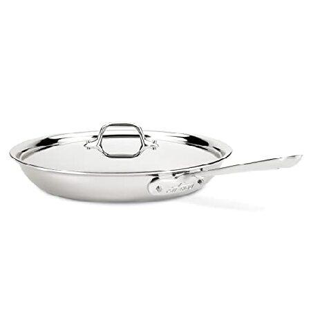 並行輸入品】 All-Clad D3 3-Ply Stainless Steel Fry Pan 12 Inch