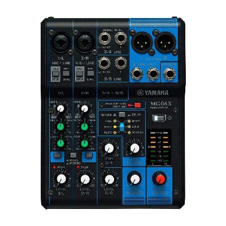 並行輸入品】 ヤマハ YAMAHA 6チャンネルミキシングコンソール MG06X