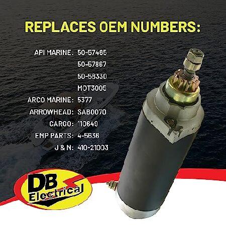 並行輸入品】 DB Electrical SAB0070 スターター Mercury Mariner 船外