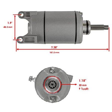 【並行輸入品】 Caltric Starter Honda Trx400Ex Trx-400Ex Fourtrax 400に対応の画像