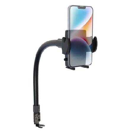 携帯電話/スマホ 携帯アクセサリー 並行輸入品】 ARKON Mounts - カーシートレールマウント付き携帯電話