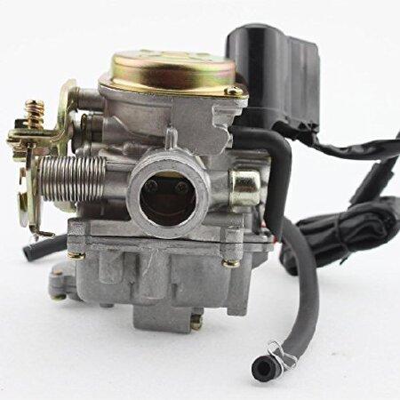【並行輸入品】 GOOFIT PD18 キャブレター交換用 GY6 49cc 50cc 60cc 80cc 139QMB 4ストローク Taotao Baja Roketa Sunl Kazuma チャイニーズスクーター 原付ATV_4