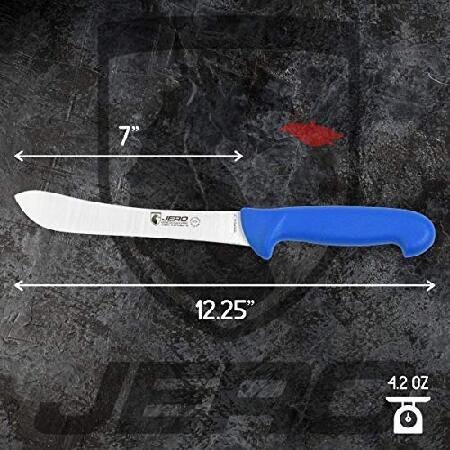 Jero Butcher Series P3-7インチ 細身肉/皮切りナイフ - 商用グレードの肉切りナイフ - 硬質コア注入ポリマーハンドル - ドイツ製ステンレススチール刃 - 肉処理｜inter-trade｜04