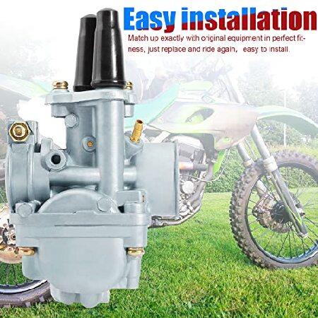 【並行輸入品】 YOFMOO PW80 キャブレター スロットルケーブル ヤマハ PW 80 1985-2006 キャブレター ガスフィルター付き_4