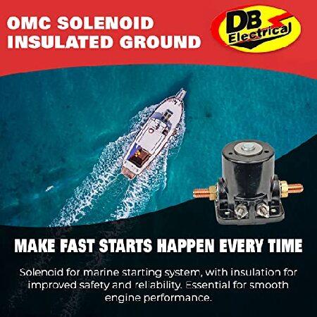 【並行輸入品】 DB Electrical SMR6003 OMC Solenoid for Insulated Ground 4-Terminal 12 Volts Intermittent Duty /47886, 47886T /383622 395419 582708の画像
