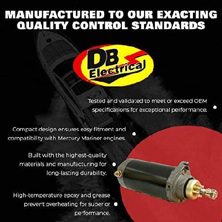 【並行輸入品】 DB Electrical SAB0079 New Starter For Mercury Mariner Outboard 75 90 100 110 115 125 Hp 1989-2004, 50-66015-1, 50-66015-3, 50-66015T,の画像