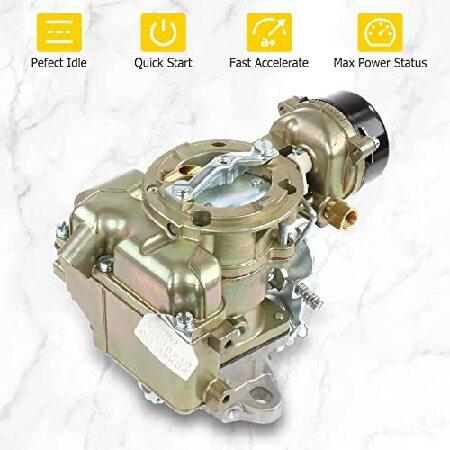 【並行輸入品】 AUXMART カーターYFタイプ用キャブレター フォード240 250 300 YF C1YF 6気筒CILエンジン 1975-1982 D5TZ9510AG用_2