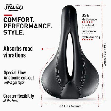 並行輸入品】 SELLA ITALIA(セライタリア) 16 DONNA FeC BLK GEL FLOW