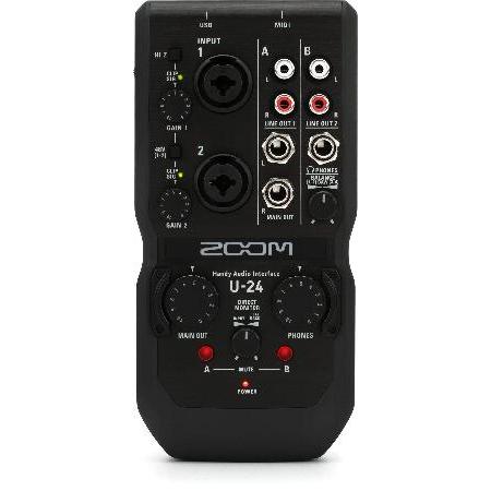 並行輸入品】 Zoom U-24チャンネルオーディオインターフェース
