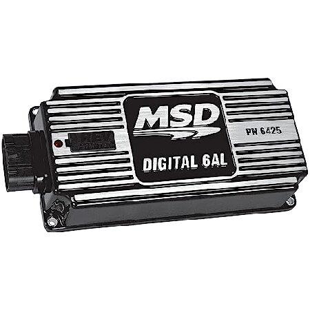 MSD デジタル6AL 実動品 MSD Digital 6AL Ignition Control Box Red w/ Built-In Rev