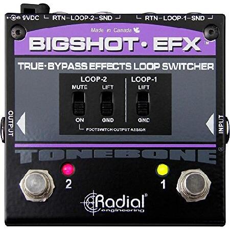 並行輸入品】 Radial BigShot EFX Effects Loop Switcher : インター