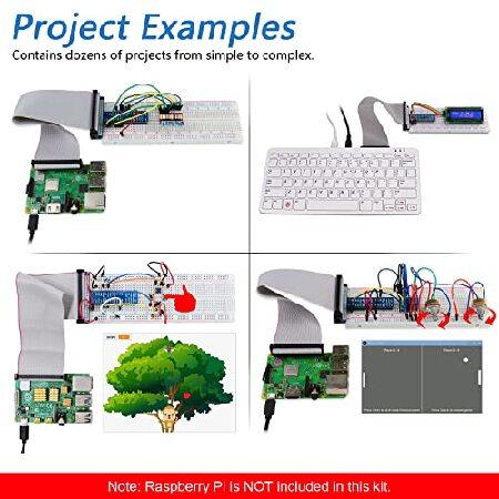 並行輸入品】 Freenove Raspberry Pi 4 B 3 B+ 400 用スーパー 